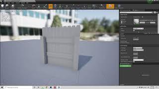 How to Make a Procedural Fence in Unreal Engine 4 with Splines | UE4 Tutorial