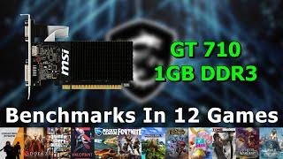 GT 710 - Benchmarks In 12 Games