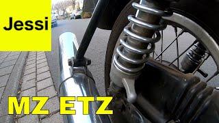 for sound lovers - old GDR motorcycle MZ ETZ