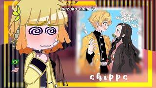 Characters KNY react to Shipps| DEMON SLAYER gacha club /