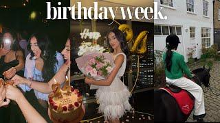 MY 24TH BIRTHDAY | partying with friends, london day out, surprises w boyf