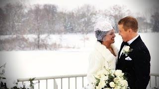 Beautiful Winter Wedding in Hinsdale, Illinois