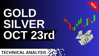 Gold and Silver Daily Analysis for October 23, 2024