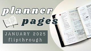 January Flipthrough 2025 | Sterling Ink Common Planner | B6