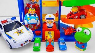 [Toy ASMR] 100 Minutes Satisfying with Unboxing Pororo Car Town Hall Playset
