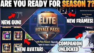 PUBG MOBILE- SEASON 7 UPDATE | NEW GUN | NEW COMPANION UNLOCKED | FREE OUTFITS | UPDATE 0.12.5