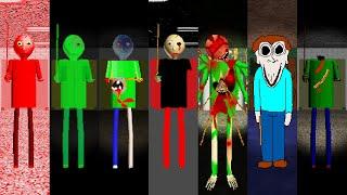 Everyone is Baldi's 7 Horror Mods - ALL PERFECT! #2