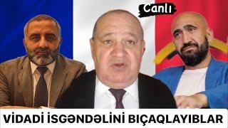 Təcili: Fransada Vidadi İsgəndəlinin ofisinə girib bıçaqlayıblar - Diktator Əliyev artıq avropada