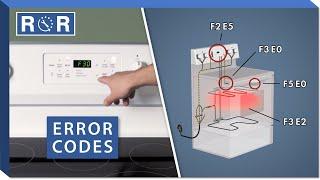 Electric Oven - Error Codes Explained | Repair & Replace