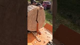 Massive Round‼️ #firewood #getsplitdone