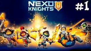 Лего Нексо Найтс #1.Лего игра прохождение с эпизодами про лего мультики.LEGO Nexo Knights games.