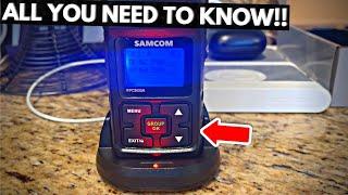 SAMCOM Two Way Radios Walkie Talkies Long Range (Full Review)