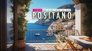 Walking tour 4K60 HDR - Positano, Amalfi coast - Italy HDR