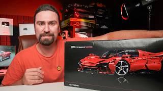 РАСПАКОВКА КИТАЙСКОЙ FERRARI DAYTONA SP3 c Вайлдберриз! Китайская копия LEGO Technic 42143!