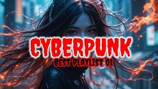 Cyberpunk Neon Bassline // Cyberpunk Beats | No Ads" Best Volume 01