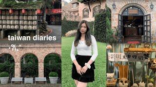 TAIWAN vlog ⋆𐙚₊˚ | aesthetic village, cute shops, europe-style castle, anime street art