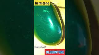 “BloodStone” Gemstone / Crystal . #short #gemstone #hd #video #edit #healing #stones #crystals