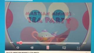 Martian Minnie's Tea Party and Mickey's Silly Problem Title Cards