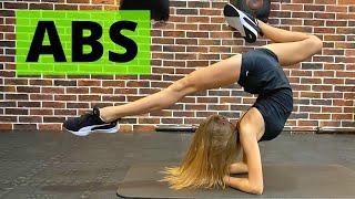 Short video / ABS in a gym / Mari Kruchkova