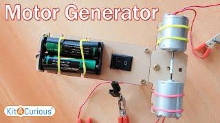 Motor Generator Set - Kit4Curious DIY Toys