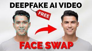 How to Face Swap Any Video Using FREE AI | Deepfake Tools 2025