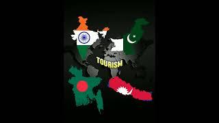 india vs Pakistan vs Nepal bs Bangladesh #comparison #country #geography #2025 #shorts #worldmap