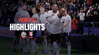 HIGHLIGHTS | Wanderers 3-0 Lincoln City