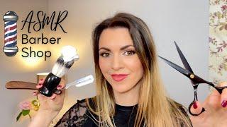 ASMR Barber Shop | Men's VIP Haircut, Wash and Shave | (Soft Spoken Roleplay)