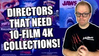Building 10-Film 4K Boxsets For Some Of The BIGGEST Directors! | Carpenter, Spielberg, And MORE!