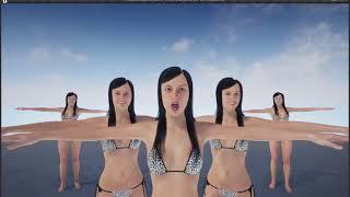 Daz3D Characters Matilda - UE4 Animation Test