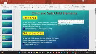 CSS selector #5 | Child And Sub-Child Nodes/tags using CSS Selectors | Selenium WebDriver Lecture 27