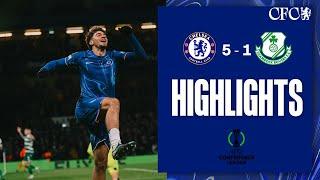 Chelsea vs Shamrock Rovers 5-1 HIGHLIGHTS | UEFA Conference League 24/25 | Round 6