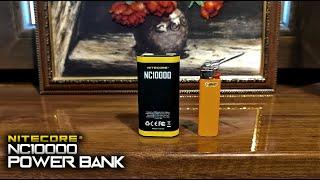 Самый маленький Power Bank+фонарь Nitecore NC10000@CorcoranALSurvival Tool