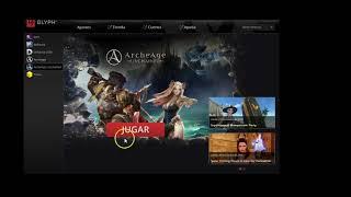 Archeage unchained glyph OFFLINE error fix change lanuage