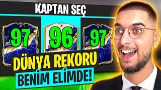 Draftta DÜNYA REKORU Kırdım! BU NASIL KADRO!? | EA FC 25 DRAFT