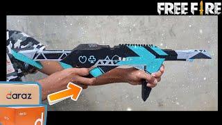 How to make freefire gun skin | Royal Flush poker Mp40 | Easy cardboards tutorial