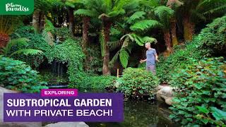 Exploring a Subtropical Garden with PRIVATE BEACH! - Trebah Garden