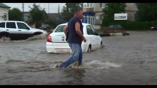 Ливневая канализация возле старого рынка г. Маркс