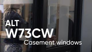 ALUTECH ALT W73CW  Slimline aluminium windows | Ultra-slim yet robust frames and sashes