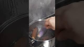 Boiling Eggplant#asmr #food #trending #cooking #shorts #satisfying
