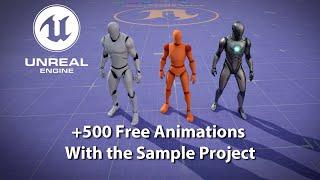 Now Available: +500 Free Motion Matching Animations With the Sample Project