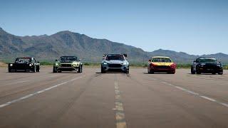 VIDEO: Burning rubber with the 1,400 HP electric Ford Mustang