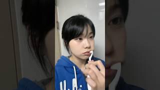 이게 자른건가 생각하실지도 모르는 앞머리 자르기 #shorts