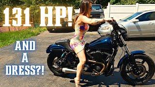 124Ci Big Horsepower Harley Dyna- Our 1st Ride and Review Video!