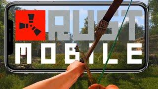 Я НАКОНЕЦ-ТО ПОИГРАЛ В RUST MOBILE? ГЕЙМПЛЕЙ МОБИЛЬНОГО РАСТА ПРОСТО ШИКАРЕН! #rust #rustmobile