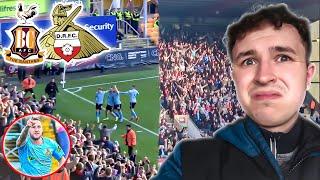 PITCH INVADERS & AN ELECTRIC ATMOSPHERE in YORKSHIRE DERBY - Bradford City 1-2 Doncaster Rovers Vlog