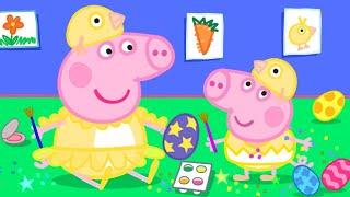 Peppa Pig Full Episodes | Easter Colouring at Home with Peppa Pig