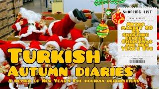 Turkish , Alanya  | Metro market 2024 shopping center, Christmas and New Year's Eve