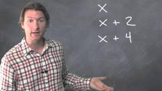 Dave May Teaches: Consecutive Even & Odd Integers