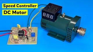 how to make simple dc motor speed control circuit, electronic projects, pwm how to build